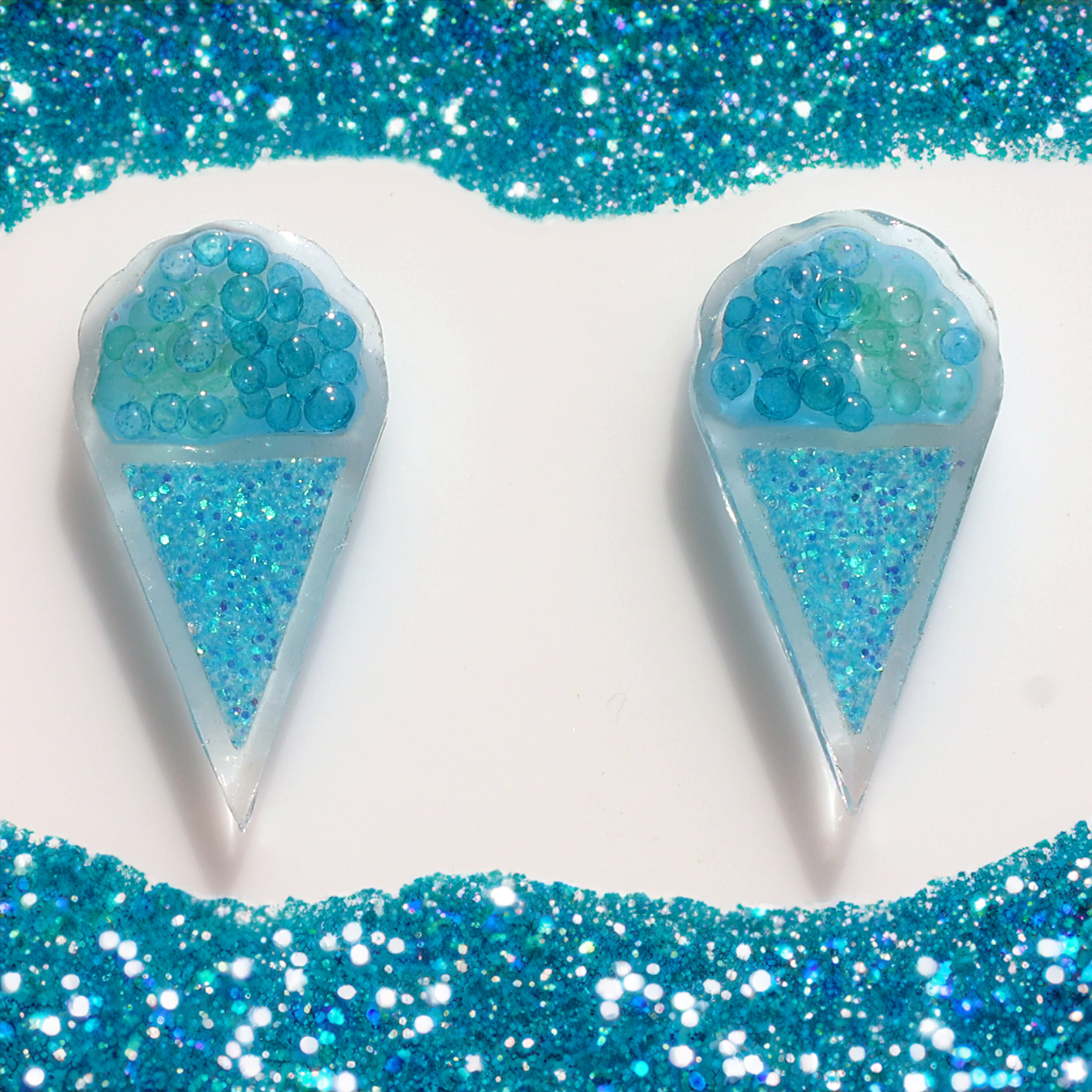 BLUE SNOW CONE EAR CANDY