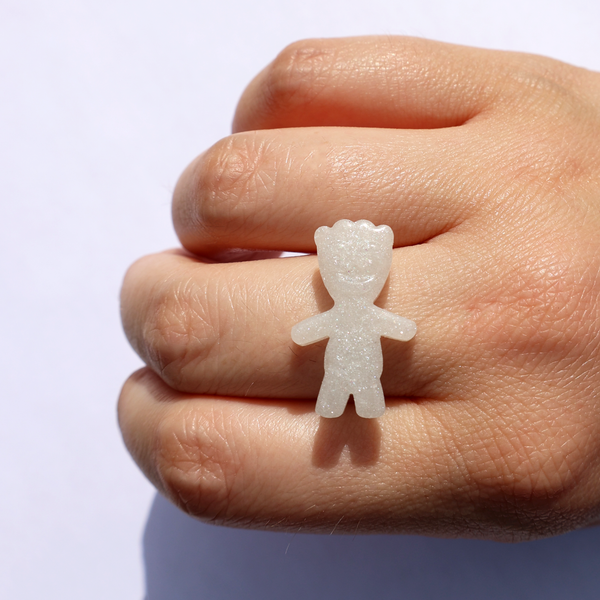 GLITTER GUMMY BABE RING