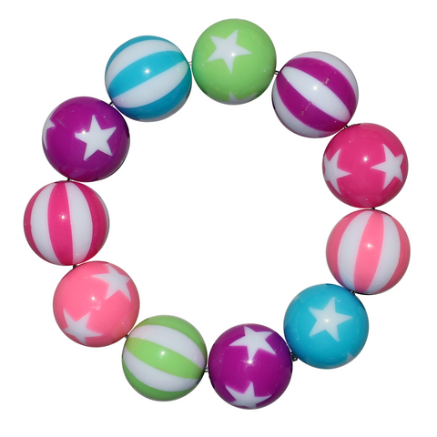 STARS & STRIPES BEACH BALL BRACELET