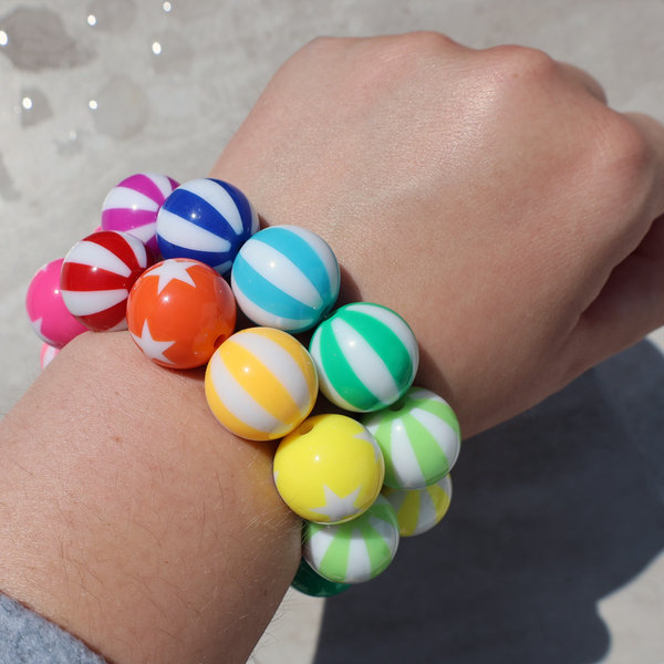 STRIPED BEACH BALL BRACELET