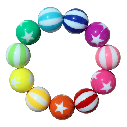 STARS & STRIPES BEACH BALL BRACELET