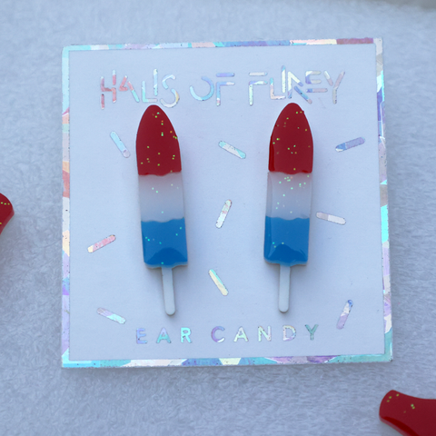 MINI FIRECRACKER EARRINGS