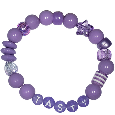 PURPLE TASTY KANDI BRACELET